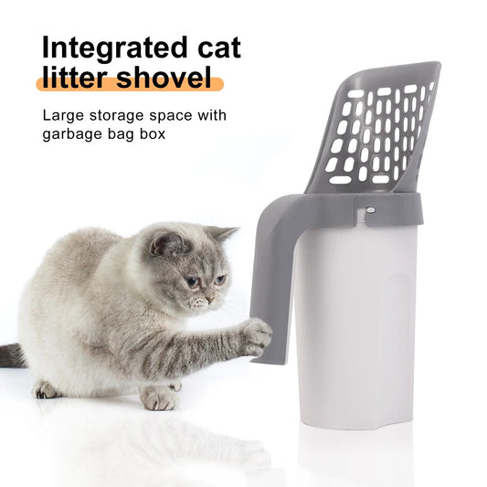 Cat Litter Shovel With Refillable Bag