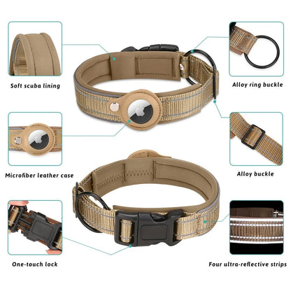 Anti Lost pet Collar (Apple AirTag)