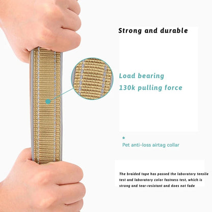 Anti Lost pet Collar (Apple AirTag)